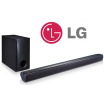 LG NB2540 - Barra de sonido de 120W (Bluetooth, 2 frontales de 25W + subwoofer de 70 W) en Amazon