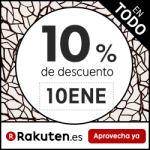 Código descuento del 10% en Rakuten