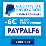 6€ de descuento + gastos de envio gratis en Rakuten