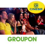 Entrada de cine por 5,95€ en los Cinesa gracias a Groupon